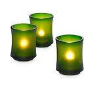 Bamboo Stackable Trio - tealight or votive holder